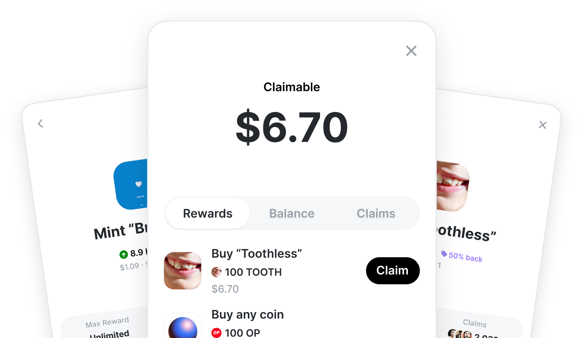 RewardKit widget preview